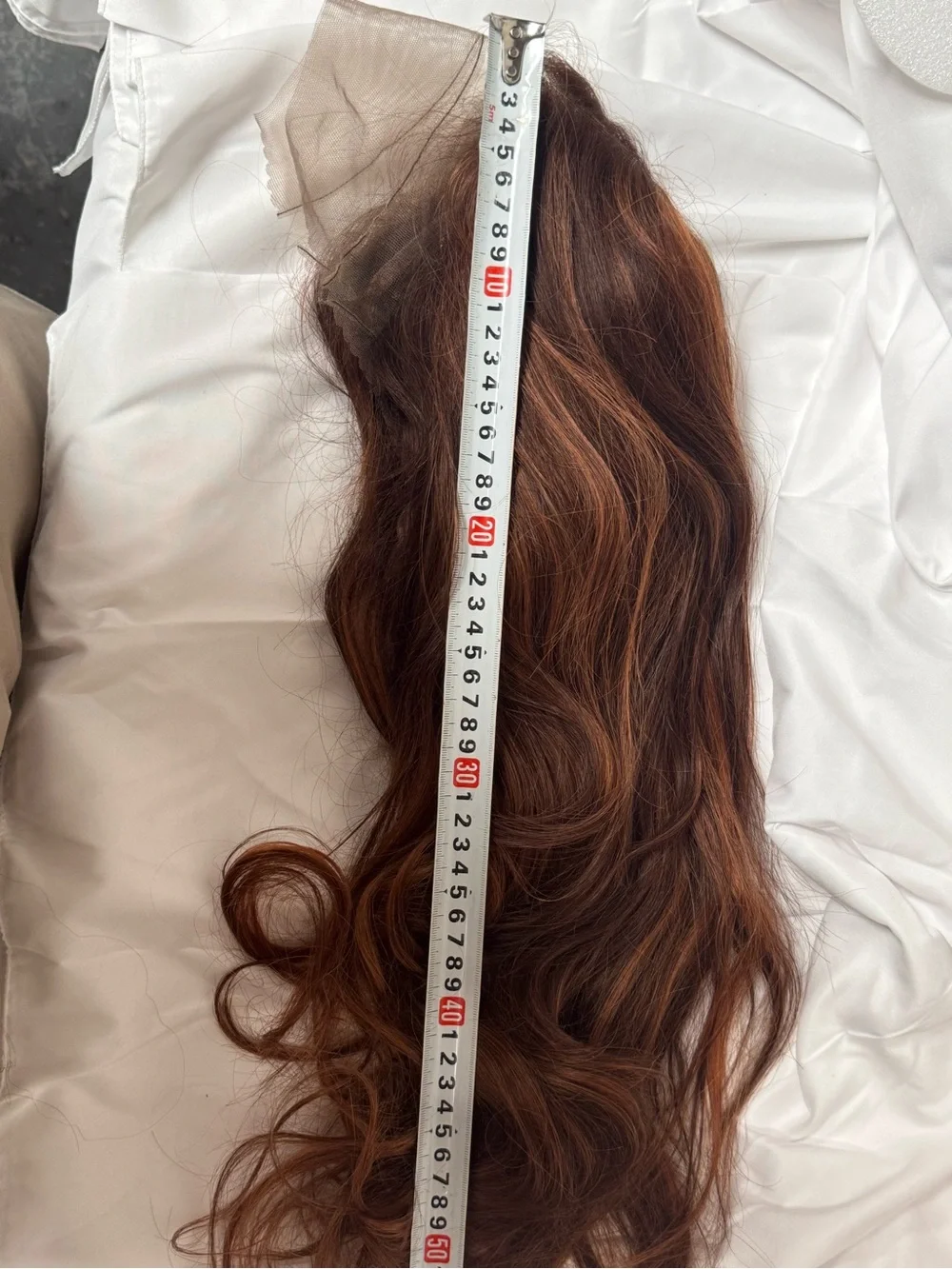 Raregen Doreen | Lace Top Remy Human Hair Wig-Chocolate Cherry Brown with Warm H